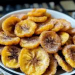 Cinnamon-Sugar Air Fryer Banana Chips