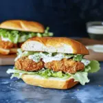 Crispy Chicken Caesar Sandwich