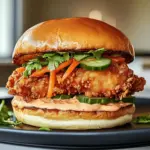 Flavor-Packed Thai Fried Chicken Sandwich