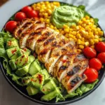 Grilled Chicken Avocado Salad