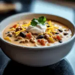 High Protein Creamy Taco Soup
