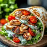 Mediterranean Chicken Gyros