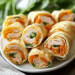 Turkey Cheddar Lunch Roll Ups