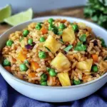 Vegetarian Pineapple Fried Rice