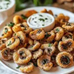 Crispy Ranch-Breaded Mushrooms