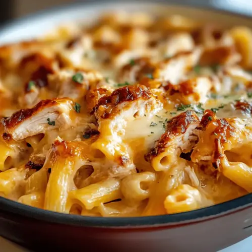 BBQ Chicken Mac and Cheese