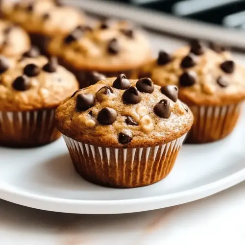 Cottage Cheese Oatmeal Blender Muffins