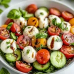 Cucumber Caprese Salad