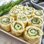 Cucumber Dill Pinwheels