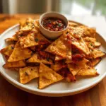 Hot Harissa Pita Chips