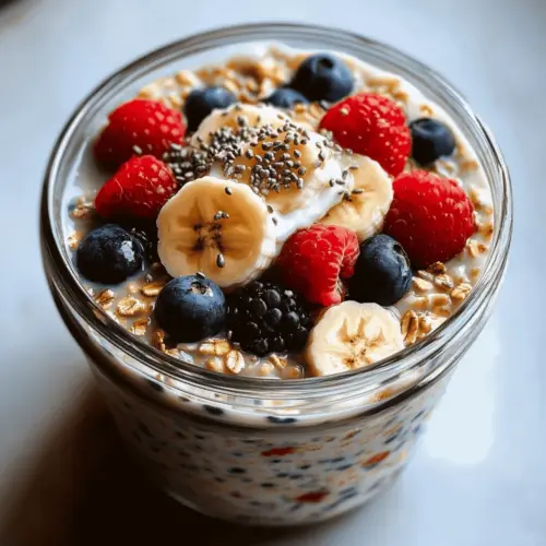 Overnight Oats Nutrition Facts