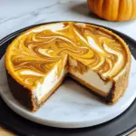Pumpkin Swirl Cheesecake