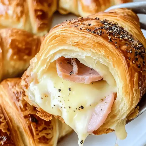 Savory Ham and Cheese Croissant