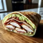Scrumptious Turkey Avocado Club Wrap