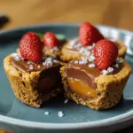 Sea Salted Millionaire’s Cookie Cups