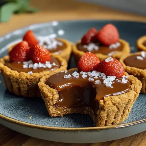 Sea Salted Millionaire’s Cookie Cups