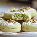 Pistachio Wedding Cookies