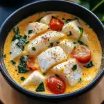 Creamy Coconut White Fish Stew