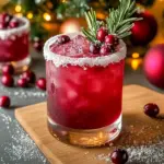 frosted mistletoe margarita