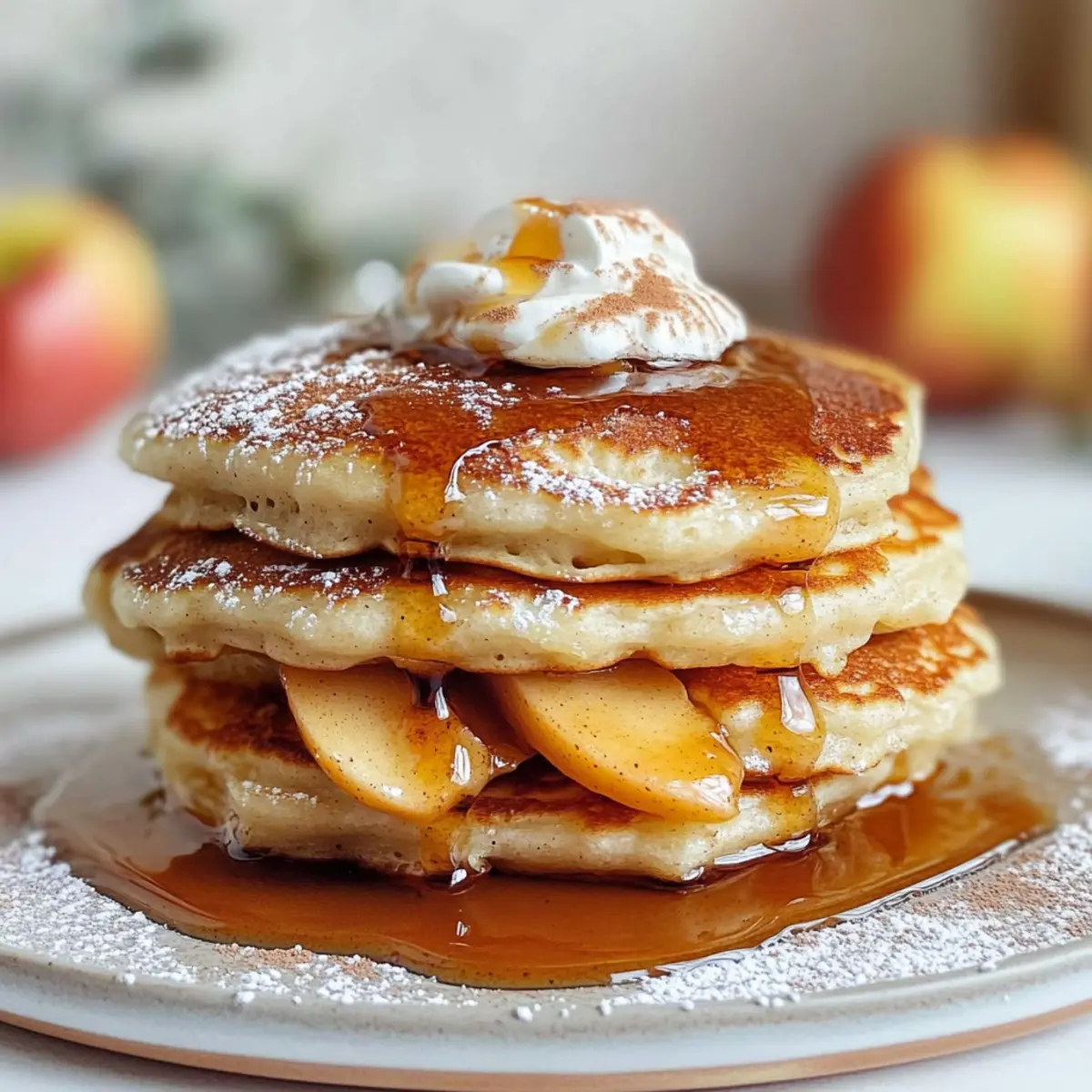 Apple Cinnamon Pancakes
