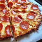 Viral Cottage Cheese Flatbread Pizza