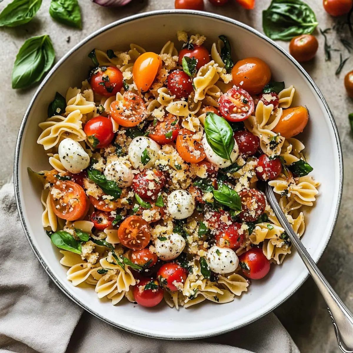 Bruschetta Pasta Salad