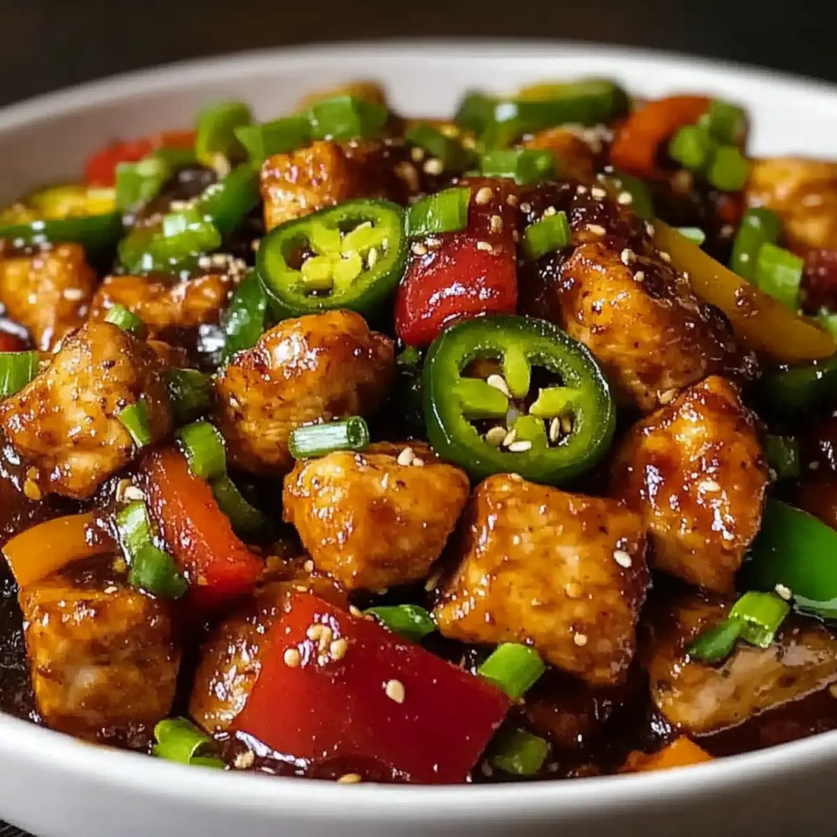 Spicy Jalapeño Chicken Stir-Fry