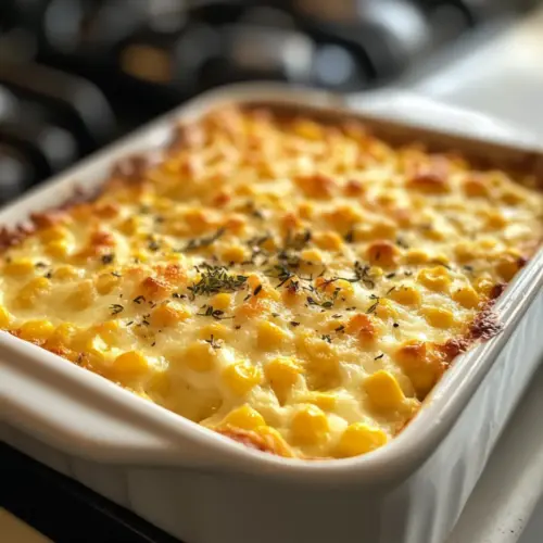 Creamy Baked Corn Casserole