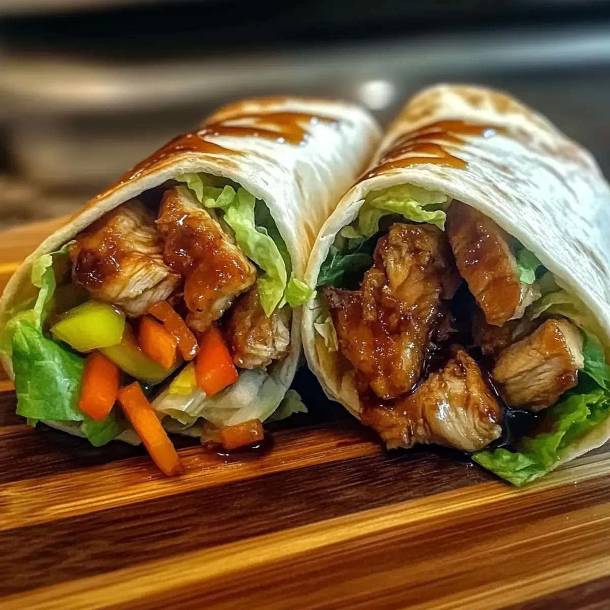 Teriyaki Chicken Wrap