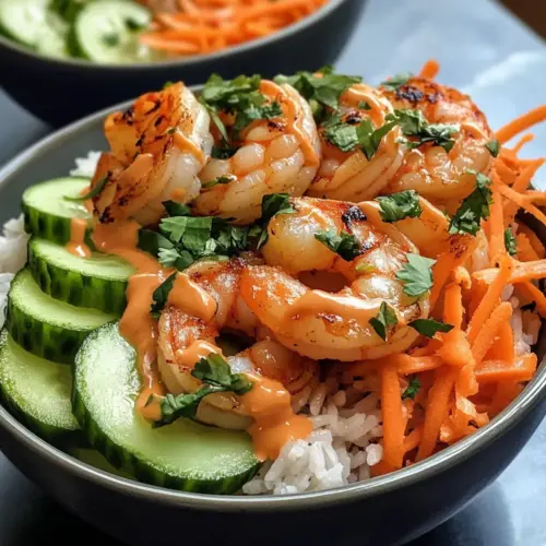 Shrimp Rice Bowls with Spicy Mayo