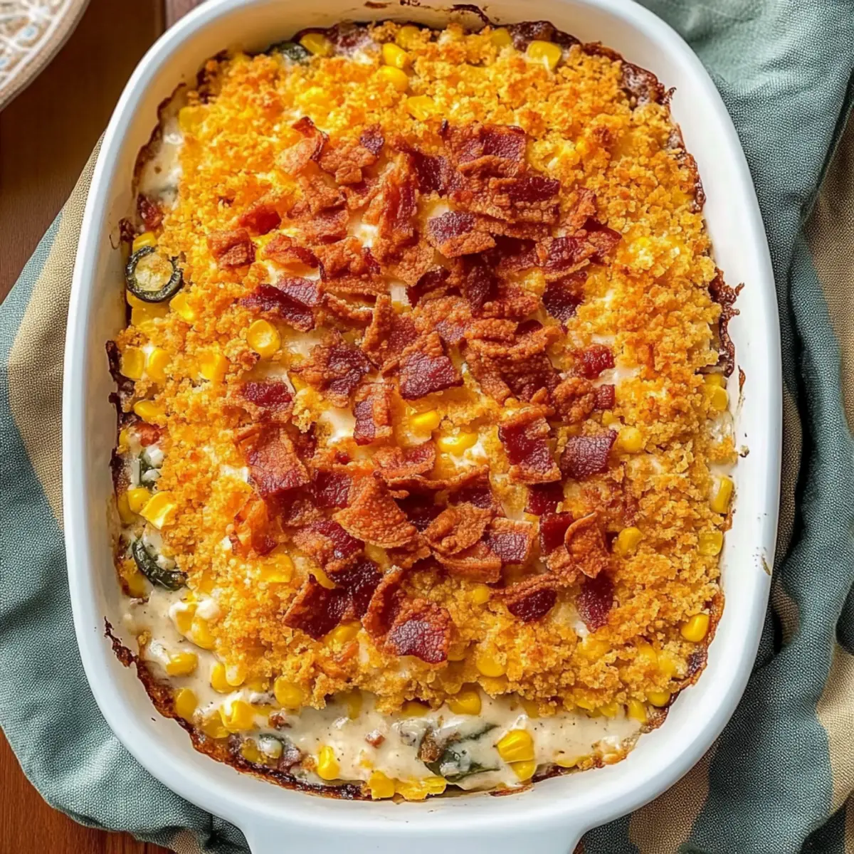 Loaded Corn Casserole