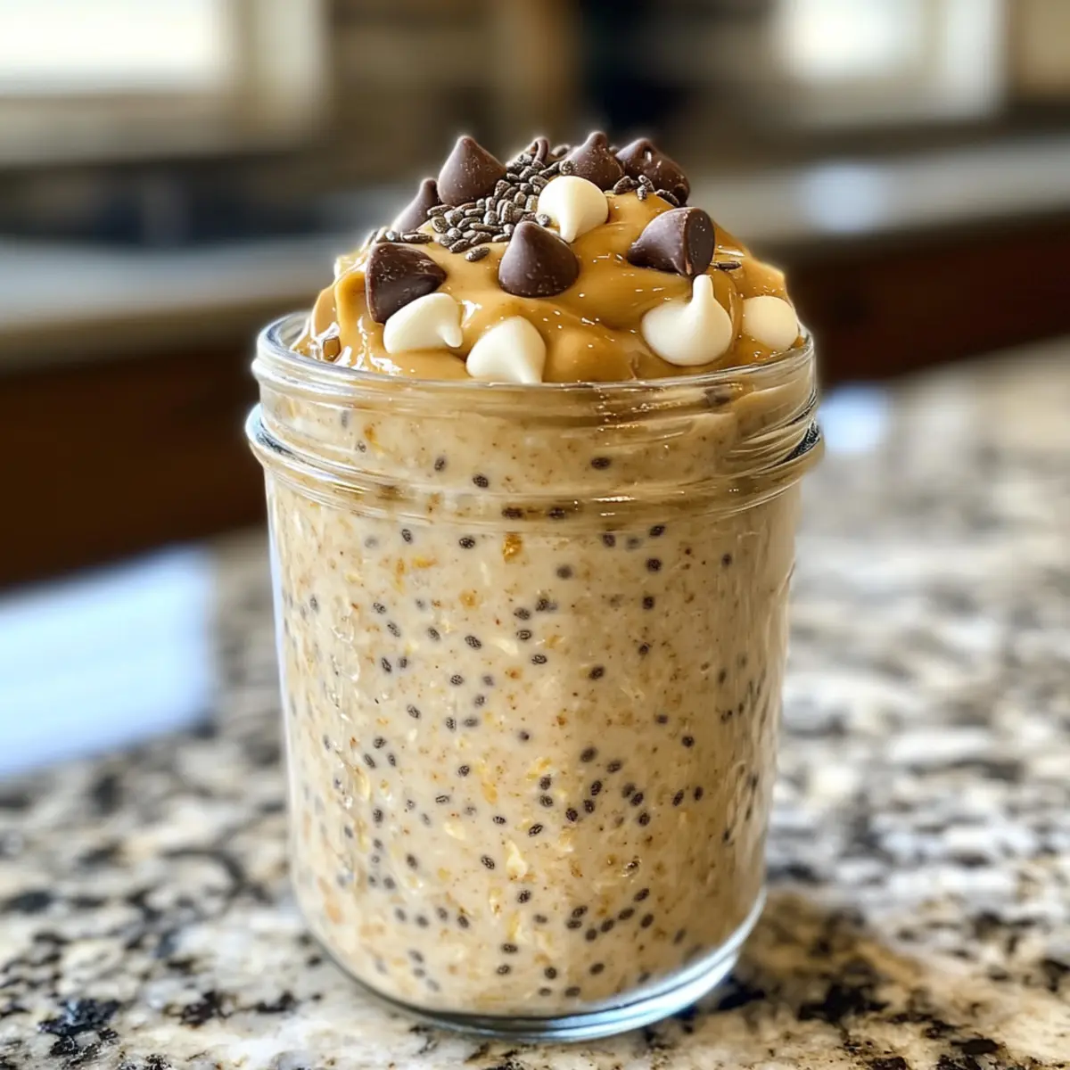 Cookie Dough Overnight Oats