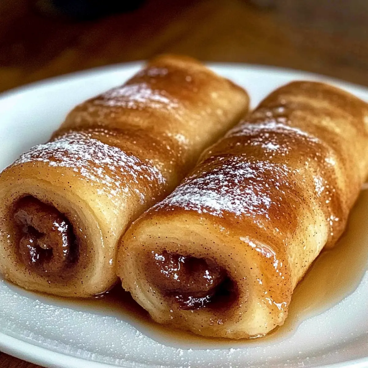 Cinnamon Roll French Toast Roll-Ups