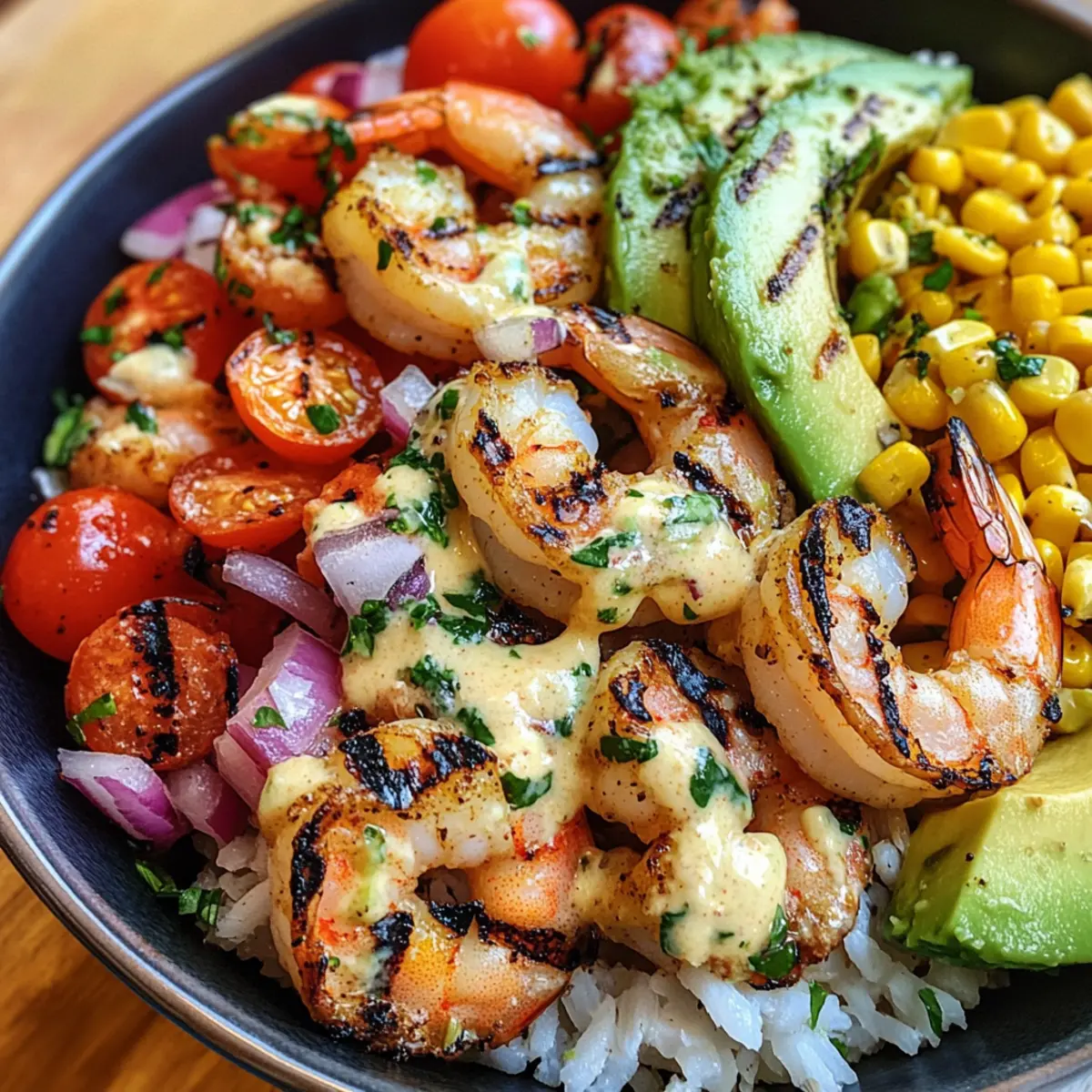 Grilled Shrimp Bowl