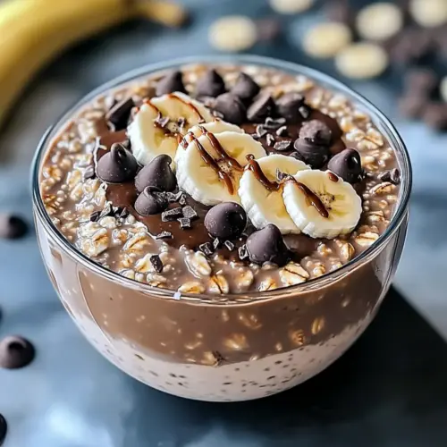 Mocha Coffee Overnight Oats