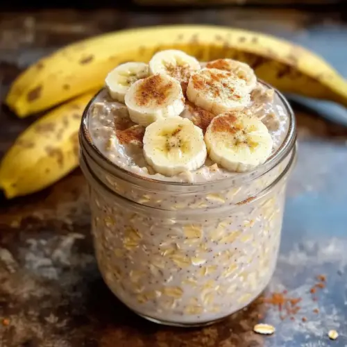 Banana Cinnamon Overnight Oats