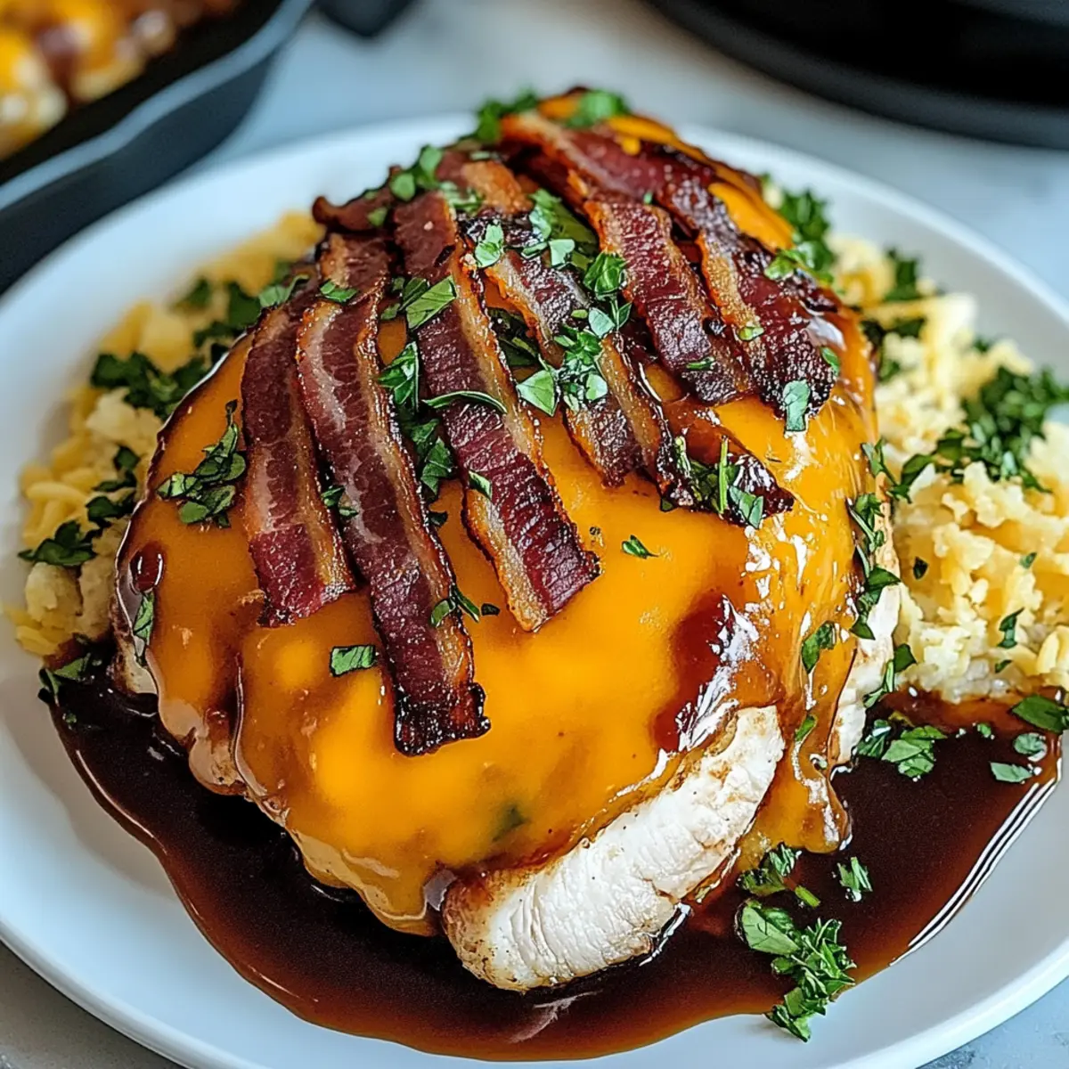 Cowboy BBQ Bacon Cheddar Chicken
