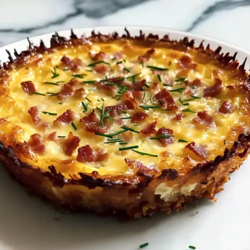 Hash Brown Crust Bacon