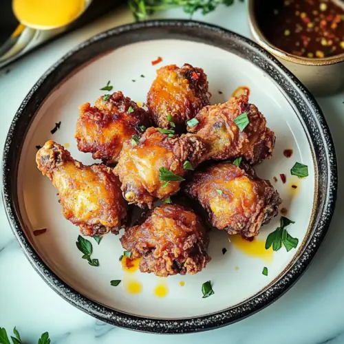 Crispy Spicy Buttermilk Fried Chicken