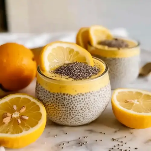 Lemon Cream Chia Pudding