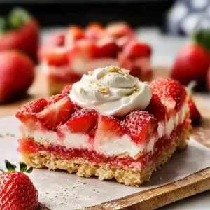 Strawberry Shortcake Bars