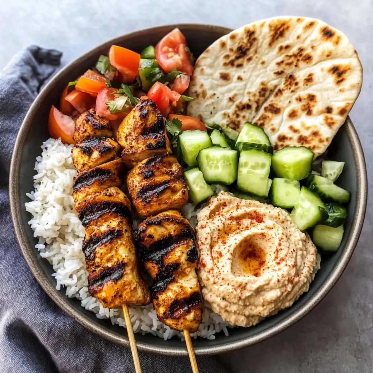 Mediterranean Rice Bowl