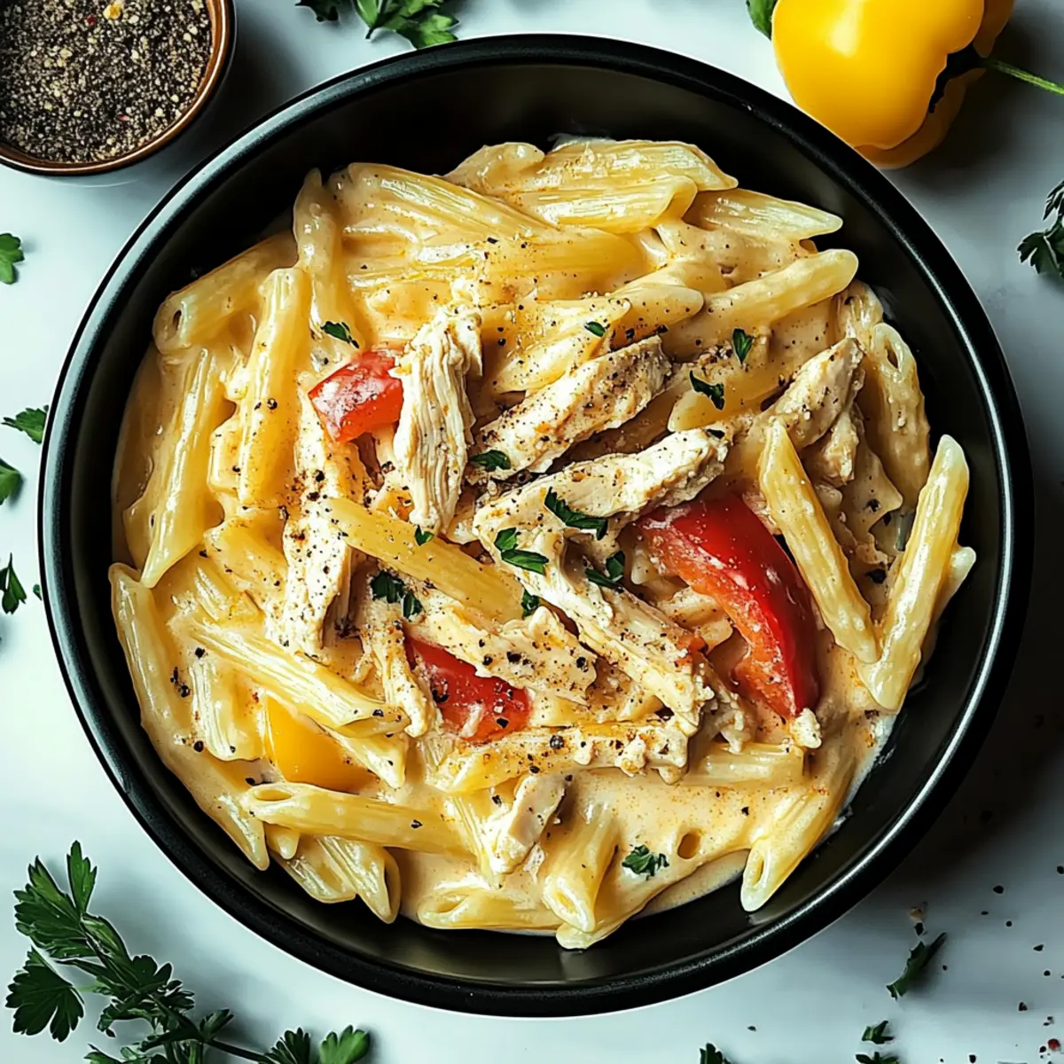 Crock Pot Creamy Cajun Chicken Pasta