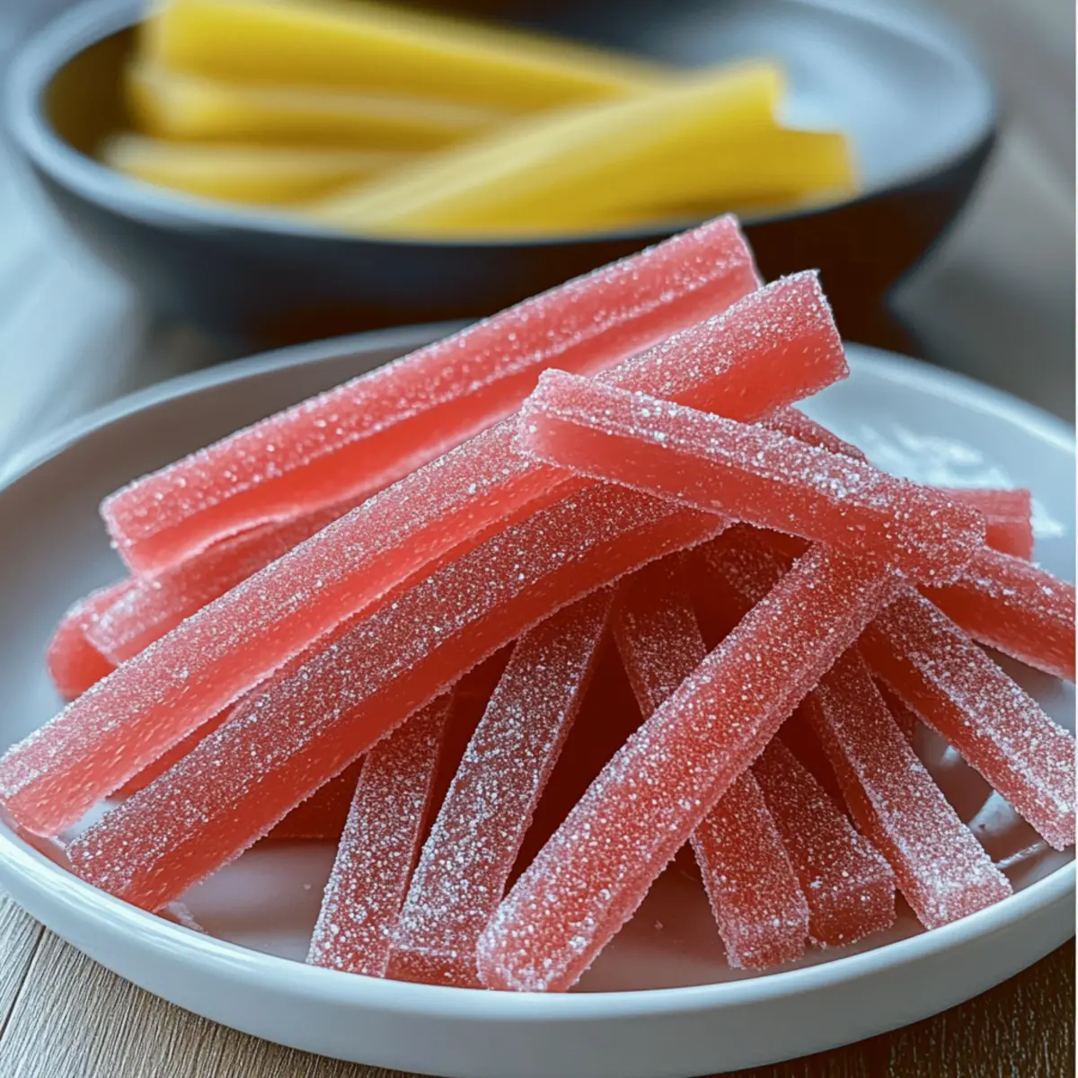 Rhubarb Sour Belts