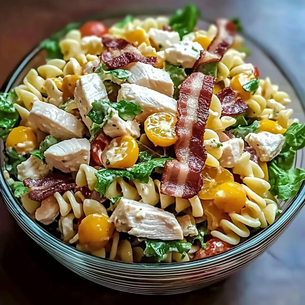 Club Sandwich Pasta Salad
