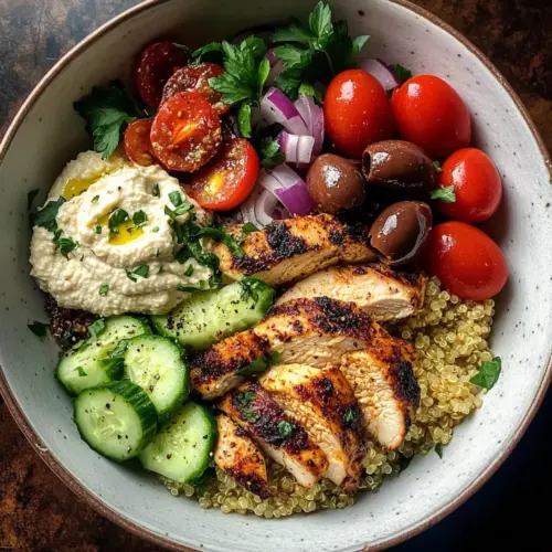 Mediterranean Chicken Bowl