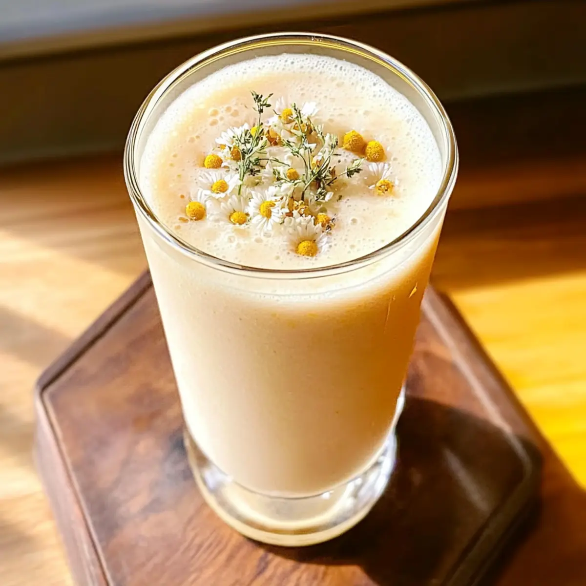 Banana Chamomile Tea Smoothie