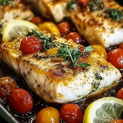 Mediterranean Baked Fish