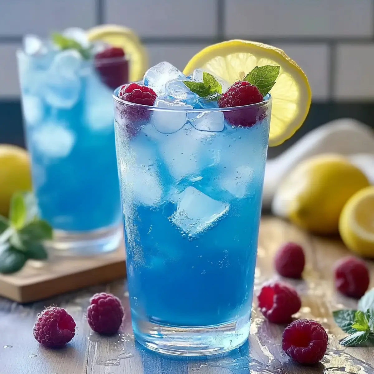 Blue Raspberry Lemonade