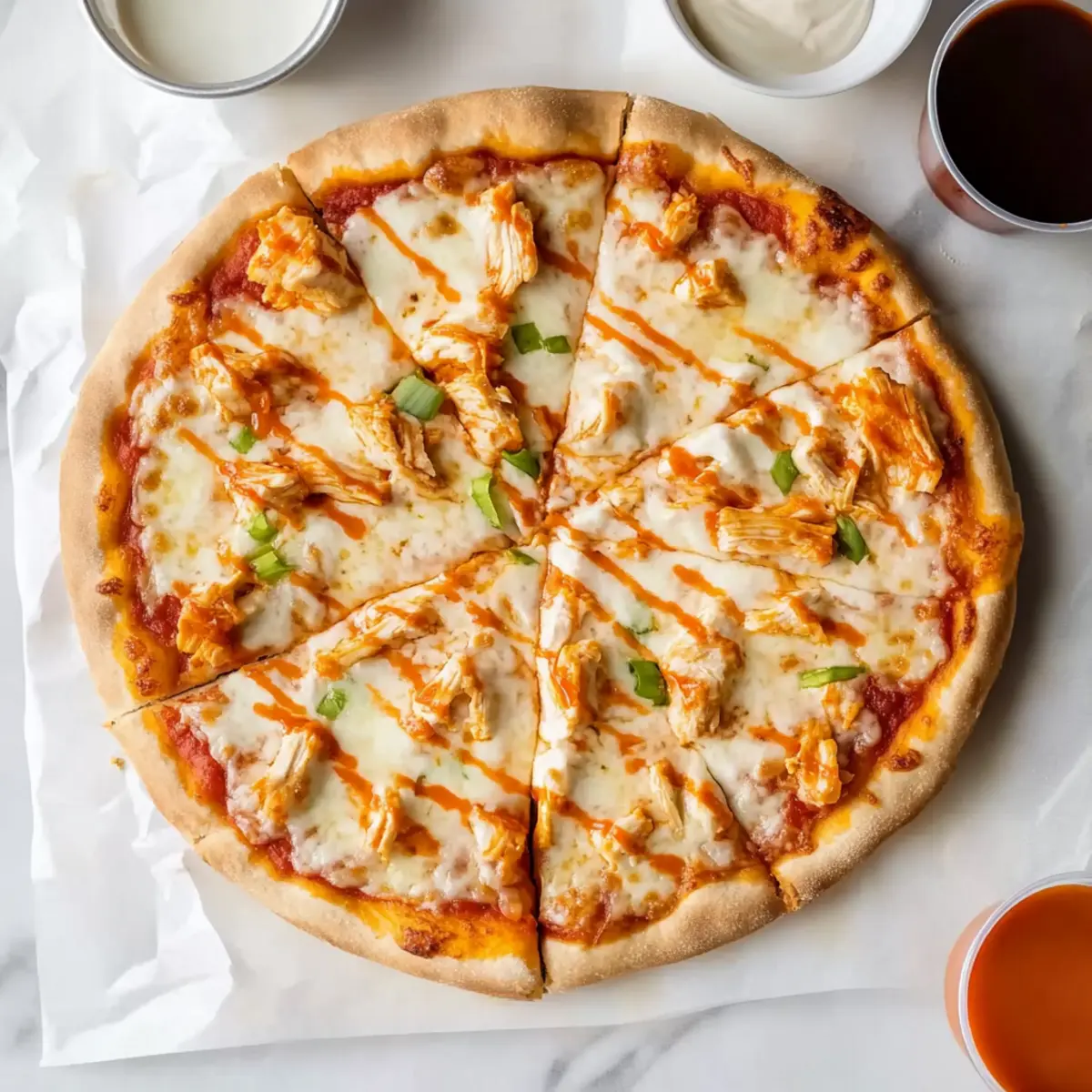 Buffalo Chicken Pizza